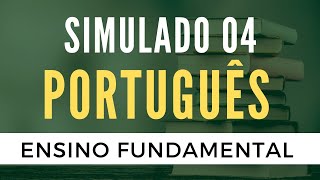 Português para Concursos  Ensino Fundamental  Simulado 4 [upl. by Catlin]