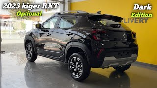 Renault Kiger RXT Optional 2023 Onroad price and Features ❤️ Kiger Dark Edition [upl. by Elleahcim]