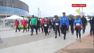 Kenyan athletes dominate 2022 Kigali International Peace Marathon [upl. by Ilhsa598]