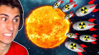 Can 100 Nukes Blow Up the Sun  Solar Smash [upl. by Marleen58]