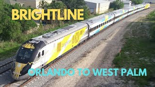 Riding Brightline from Orlando to West Palm—What a Ride [upl. by Vezza436]