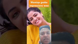 parmishverma romantic Wamiqa Gabba impressionpardhaan share [upl. by Oirretna]