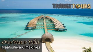 Over Water Villa  Outrigger Maldives Maafushivaru Resort  Room Tour [upl. by Nolyar]