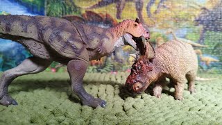 Carnotaurus VS Pachyrhinosaurus [upl. by Johnette606]