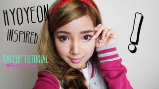 SNSD Hyoyeon Inspired Makeup Tutorial [upl. by Kendall]