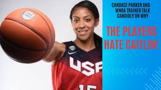 Candace Parker and WNBA Trainer Chris Brickly Talk about the Hate from Players Towards Caitlin Clark [upl. by Hanson]