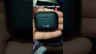 Boat airdopes alpha left earpiece not charging and working boat worst brand boatearbuds hearable [upl. by Nywg]