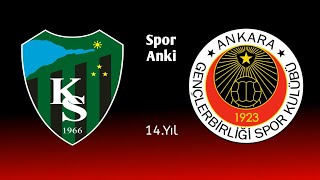 CANLI YAYIN  KOCAELİSPOR  GENÇLERBİRLİĞİ MAÇ SONU [upl. by Assennev145]