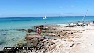 Platja des Copinyar Es Migjorn FORMENTERA [upl. by Sonaj]