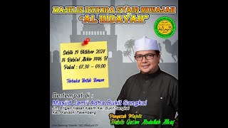 Majelis Dzikir dan Syair Munajah Al Hidayah Bertempat di Masjid Jami Adha Bukit Sangkal Palembang [upl. by Eylhsa]