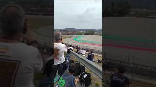 Pecco Bagnaia accident at Catalunya Grand Prix 09032023 [upl. by O'Gowan]