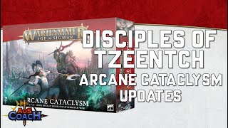 Disciples of Tzeentch Preview  Arcane Cataclysm Lumineth RealmLords vs Disciples of Tzeentch [upl. by Felten]