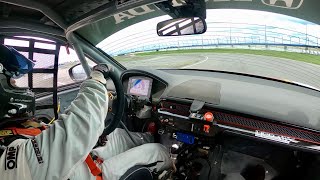 2022 Honda HPD Civic Si FE1 Race Car  POV Ride Along [upl. by Eanod]