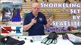 SeaElite SE Snorkeling Set Quality and Value [upl. by Lehcer]