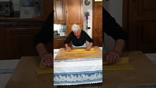 87yr old Betta makes tagliatelle pasta [upl. by Ahab]