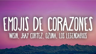 Wisin Jhay Cortez Ozuna  Emojis de Corazones ft Los Legendarios [upl. by Lethia876]