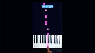 How to play this song from Jhon Legend piano pianosoinapp pianotutorial [upl. by Baldwin983]