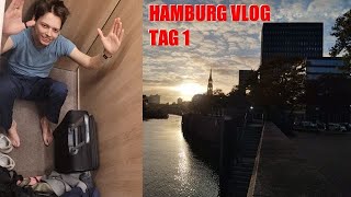 Das kleinste Hotelzimmer Hamburgs Reisetagebuch Hamburg Tag 1 vlogs [upl. by Luapnhoj]