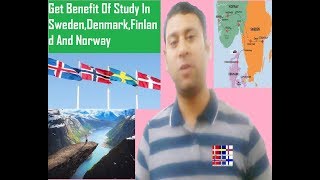 Scandinavian Countries  Study In SwedenNorwayDenmark Finland [upl. by Daphne576]