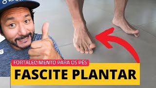 6 exercícios contra FASCITE PLANTAR [upl. by Airom987]