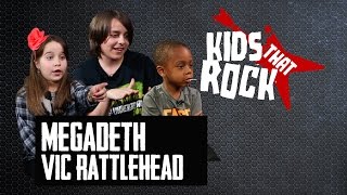 Megadeths Vic Rattlehead  Kids That Rock [upl. by Lukey]