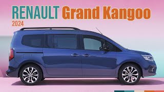 AllNew 2024 Renault Grand Kangoo ETech [upl. by Trebloc]