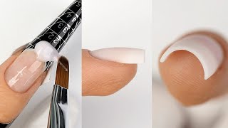 PRZEDŁUŻANIE PAZNOKCI ŻELEM Kabos krok po kroku  GEL NAILS step by step [upl. by Ecnaled742]