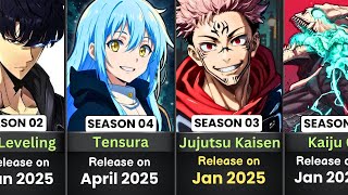 Every UPCOMING Anime Sequels in 2024  2025 [upl. by Eedolem]