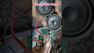 New Bluetooth speaker module 5v  Electronics Verma [upl. by Aiseneg]