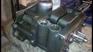 MF 165 Multi Power  hydraulic pump removal  part 3 [upl. by Adams]