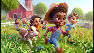 quotFarmyard Frolic  Fun Farm Adventure Song for Kidsquot SingAlong Nursery Rhyme [upl. by Ondine]