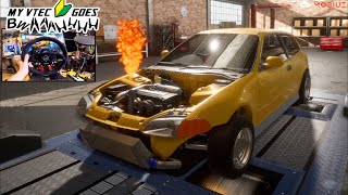 Building FIRST Turbo B16 HONDA EG6 On NEW JDM FreeRoam Apex Point UPDATE [upl. by Eleen]