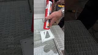 Fitting a vent to an outside wall with NO SCREWS  Parabond Construction [upl. by Fortier]