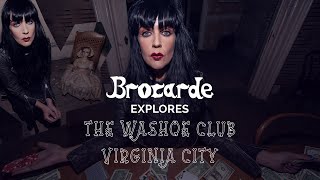 Brocarde Goes Ghost Hunting At The Washoe Club Paranormal Exploration At Washoe Club Virginia City [upl. by Iblehs]