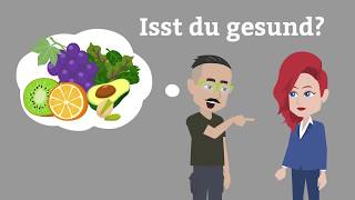 Online Deutsch lernen  einfache Dialoge für Anfänger üben  Konversation Deutsch als Fremdsprache [upl. by Harras]