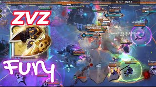 Albion Online ZVZ l DPS Fury l 0828 OpenTerri Fight [upl. by Aisirtap]