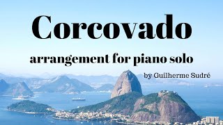 Corcovado  piano sheet music [upl. by Arada]