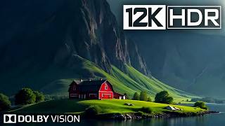 Dolby Vision Video 12K HDR 240 fps  The Most Beautiful EARTH Video BGM [upl. by Netta64]