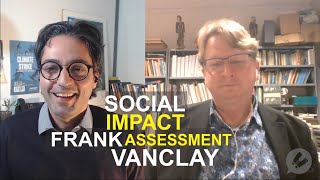 Social impact assessment interview with Frank Vanclay [upl. by Amalberga560]