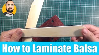 Fiberglass laminated balsa wood at home [upl. by Suoinuj48]