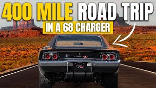 400 MILE ROADTRIP in a 1968 DODGE CHARGER [upl. by Ramo]