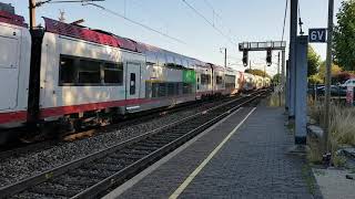 CFL train 2221 and 2210 towards Luxembourg [upl. by Ibbie]