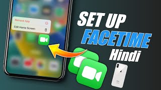 How To Use FaceTime in iPhone in hindi  FaceTime iPhone Hindi  iPhone Me Facetime Kaise Chalu Kare [upl. by Trudnak972]