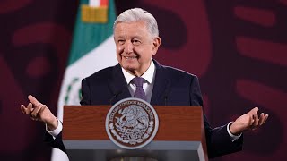 Gobierno de EE UU financia a organismos opositores en México Conferencia presidente AMLO [upl. by Neelrihs736]