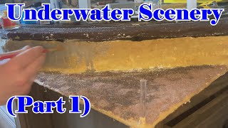 Modelling Surface amp Underwater Scenery Part 1  Building A Model Railway Layout [upl. by Ragen687]