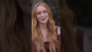 Lindsay Lohan gets emotional about being a mother  GMA [upl. by Liederman557]