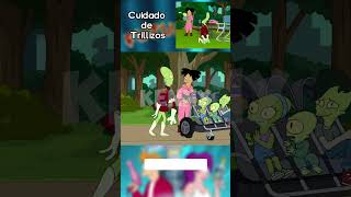 Cuidado de Trillizos 👽👽👽 T11 Ep02 P3  Futurama [upl. by Anez908]