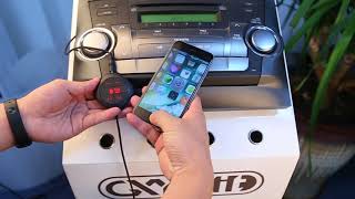 GXYKIT Q7S Bluetooth handsfree kit G7 Car audio Transmitter T10 bluetooth MP3 Player X5 Car Charger [upl. by Aryahay]