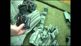 The Blackhawk SERPA Holster and Quick Disconnect Review [upl. by Ainitsirhc633]