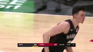 Rodions Kurucs Hammer Dunk Nets  Hawks 090319 [upl. by Ornie525]